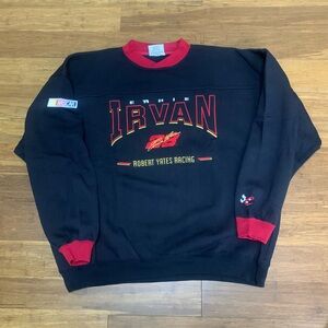 Vintage Ernie Irvan Robert Yates Racing Crewneck